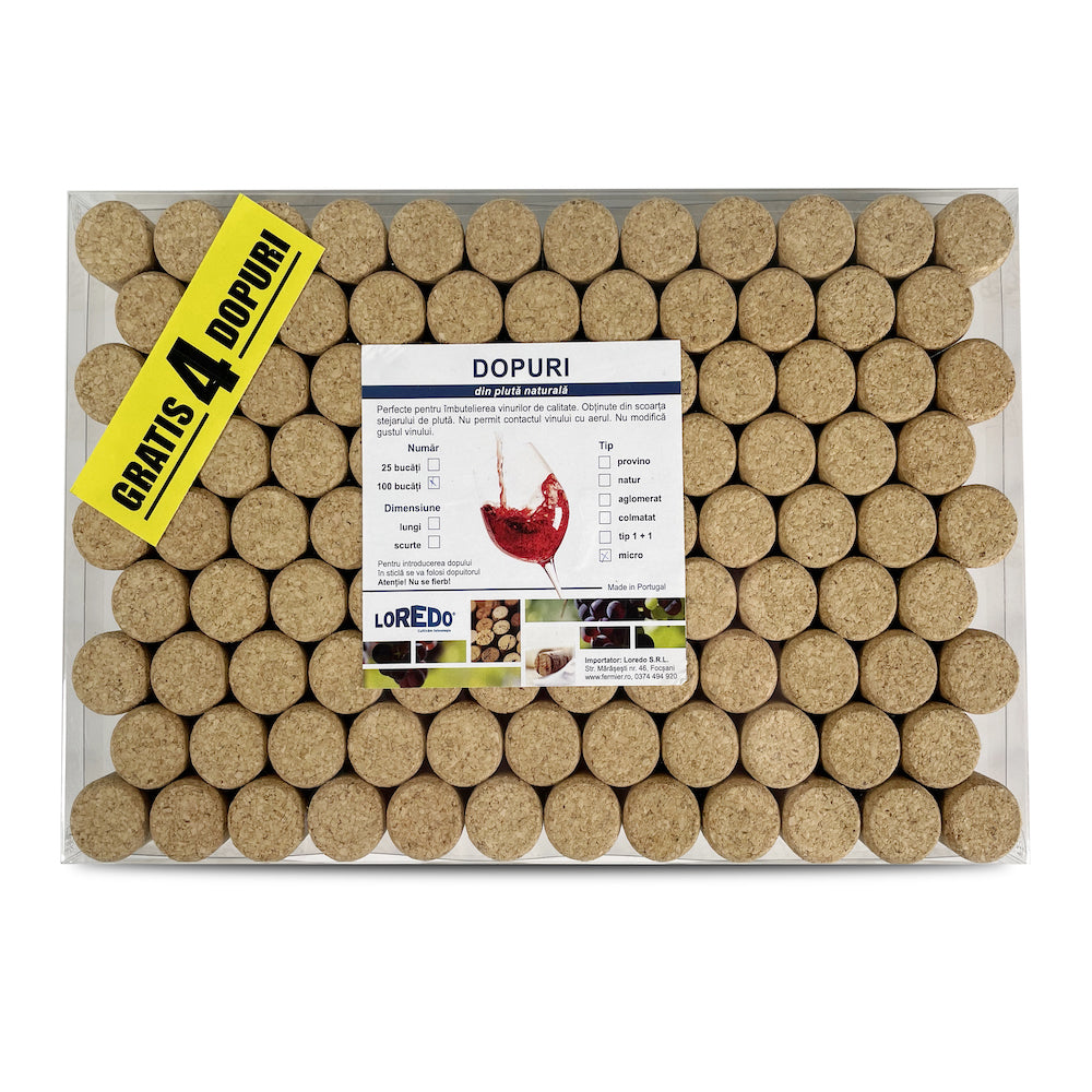 Cutie Dopuri Micro 100+4 Buc