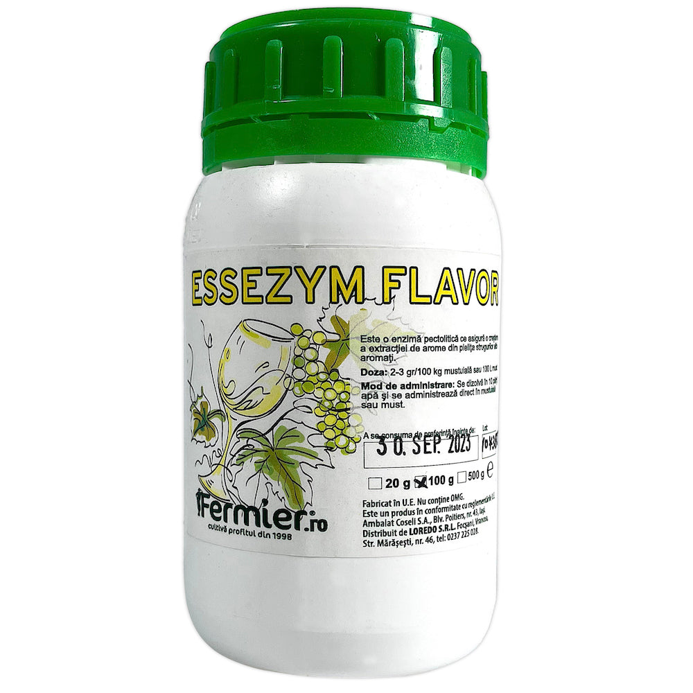 Enzime Essezym Flavor 100 Gr (Pentru Struguri Albi Aromati, Enzime Extractie Aroma)