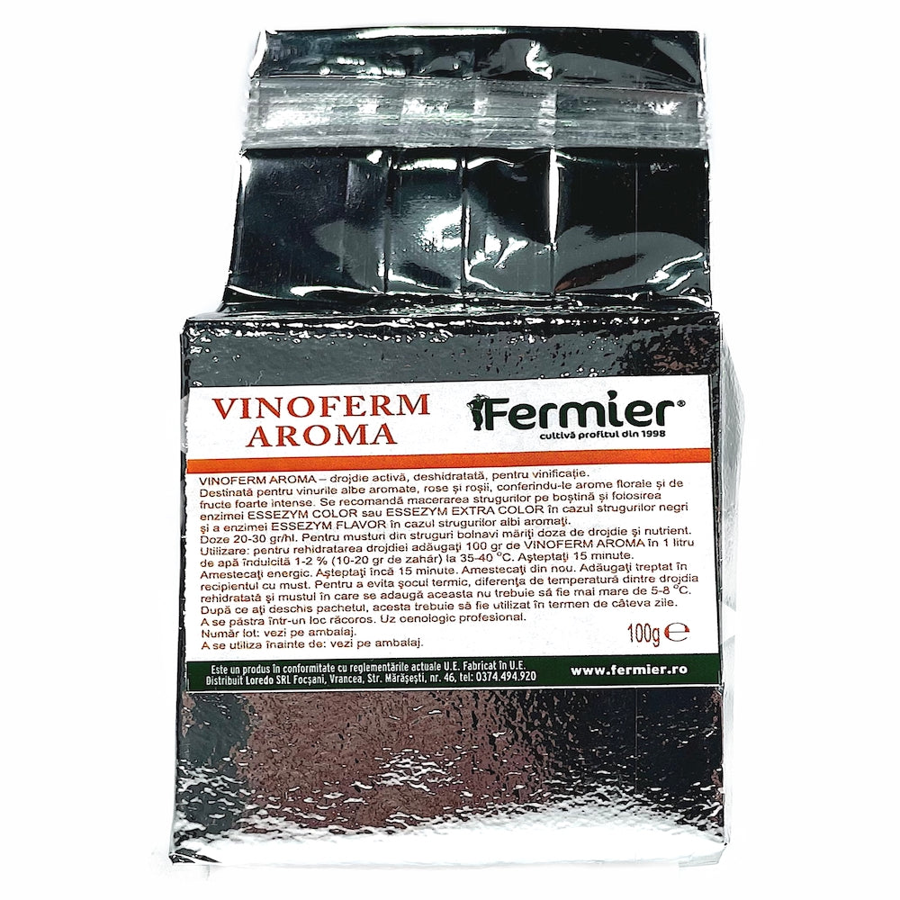 Vinoferm Aroma 100 Gr, Drojdie Pentru Vin Alb Aromat, Essedielle