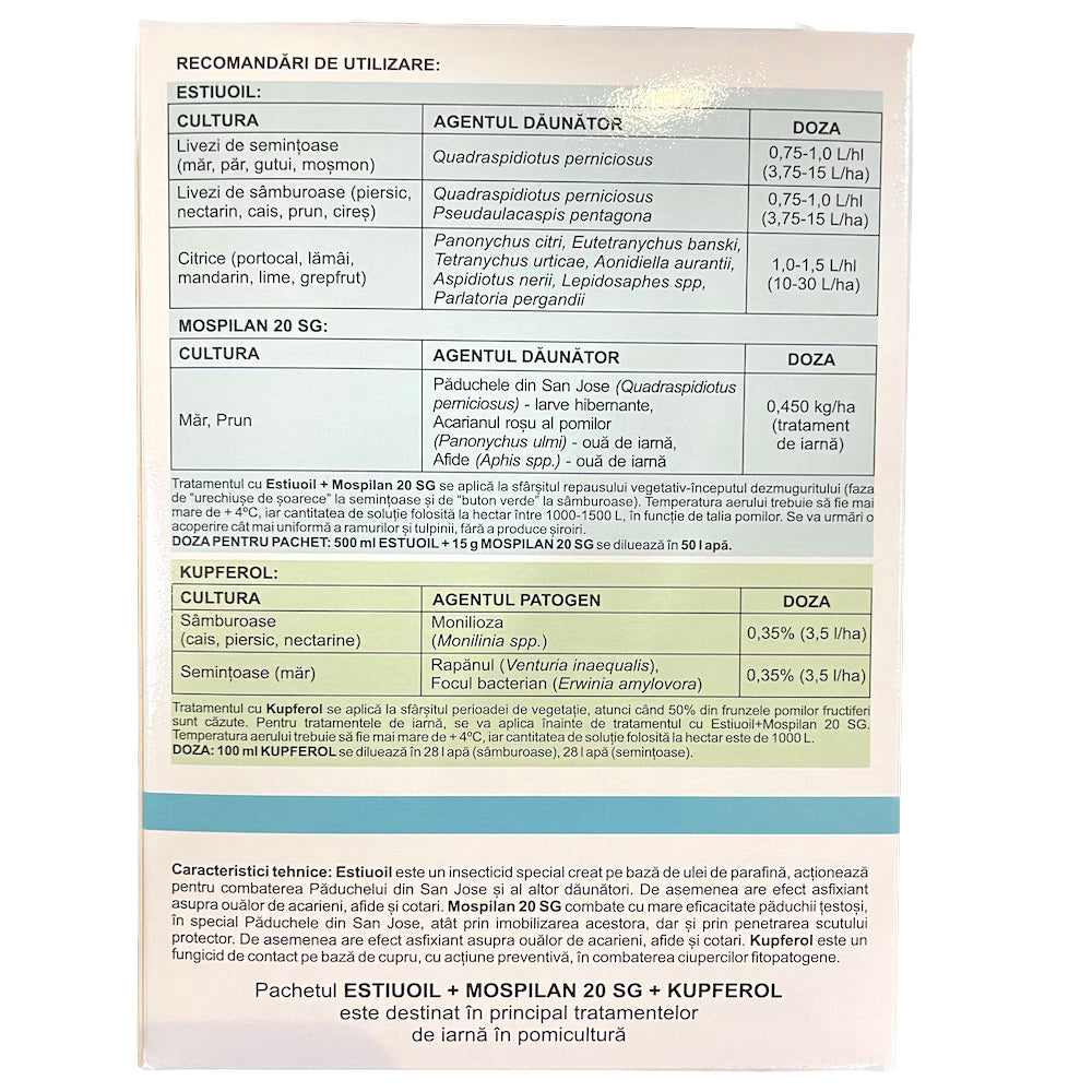 Agrii Pack Tratament Iarna 50 L Apa - Prima Stropire