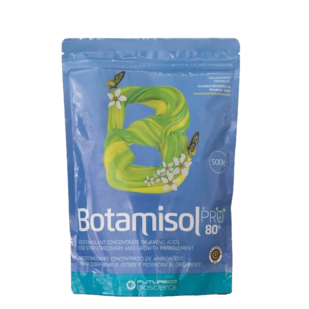 Botamisol Pro 80% 500 Gr Biostimulator Organic Cu Aminoacizi (Legume, Pomi Fructiferi, Vita De Vie, Fructe De Padure, Cereale, Flori, Cartof, Sfecla)