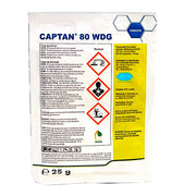 Captan 80Wdg 25 Gr, Fungicid De Contact, Arysta (Pomi, Vita De Vie, Tomate, Ceapa, Castraveti)