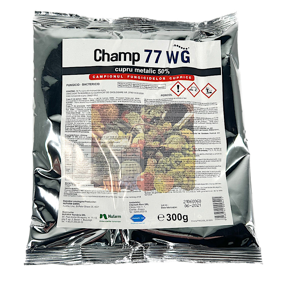 Champ 77Wg 300 Gr Fungicid Cupric De Contact, Nufarm (Cartof, Castraveti, Tomate, Vita De Vie, Mar)