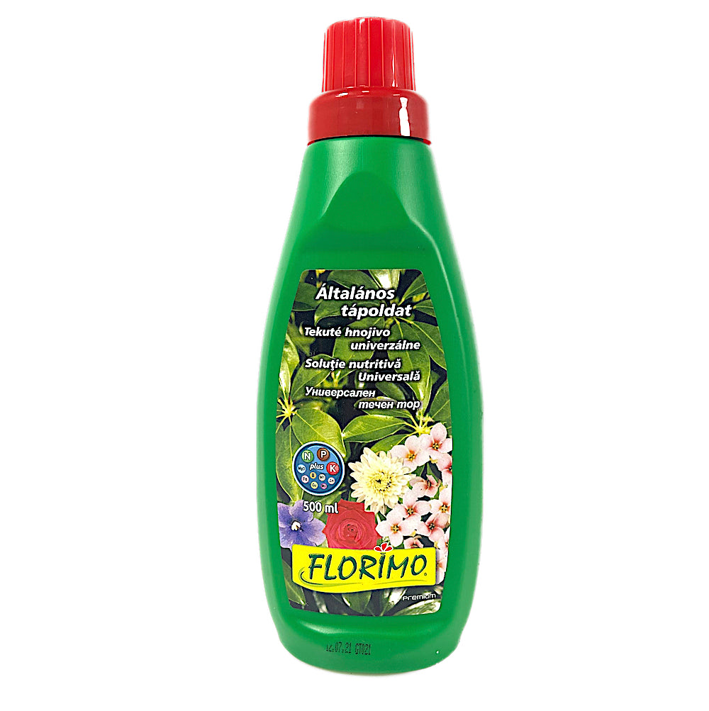 Florimo Solutie Nutritiva Universala 0.5 L, Ingrasamant Foliar Tip Npk+Microelemente