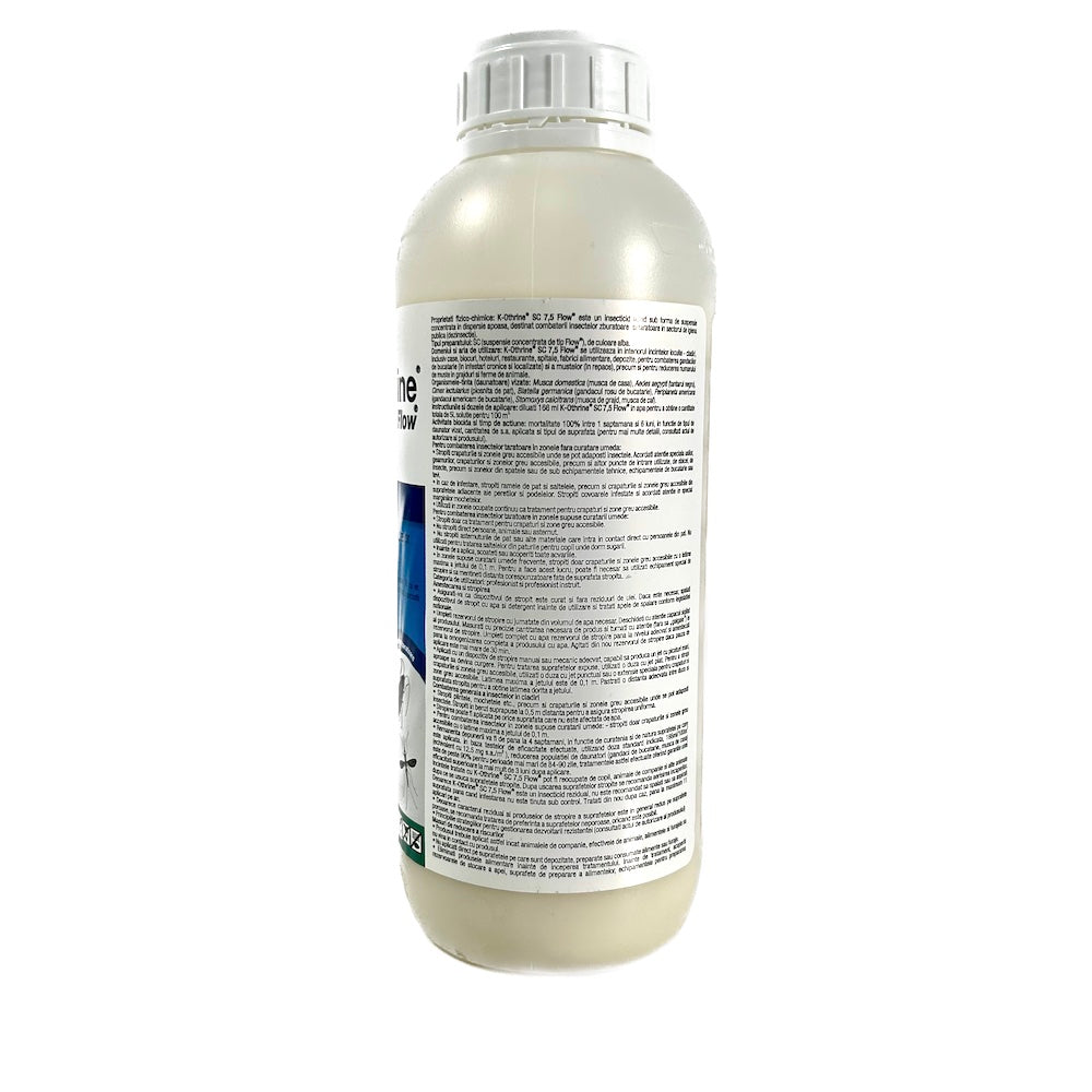 K-Othrine Sc 7,5 Flow 1 L, Insecticid Contact/ Ingestie, Bayer (Muste, Tantari, Gandaci De Bucatarie, Plosnite, Furnici, Purici, Cariul Alimentelor, Gandacul Fainii, Gandacul De Tutun)