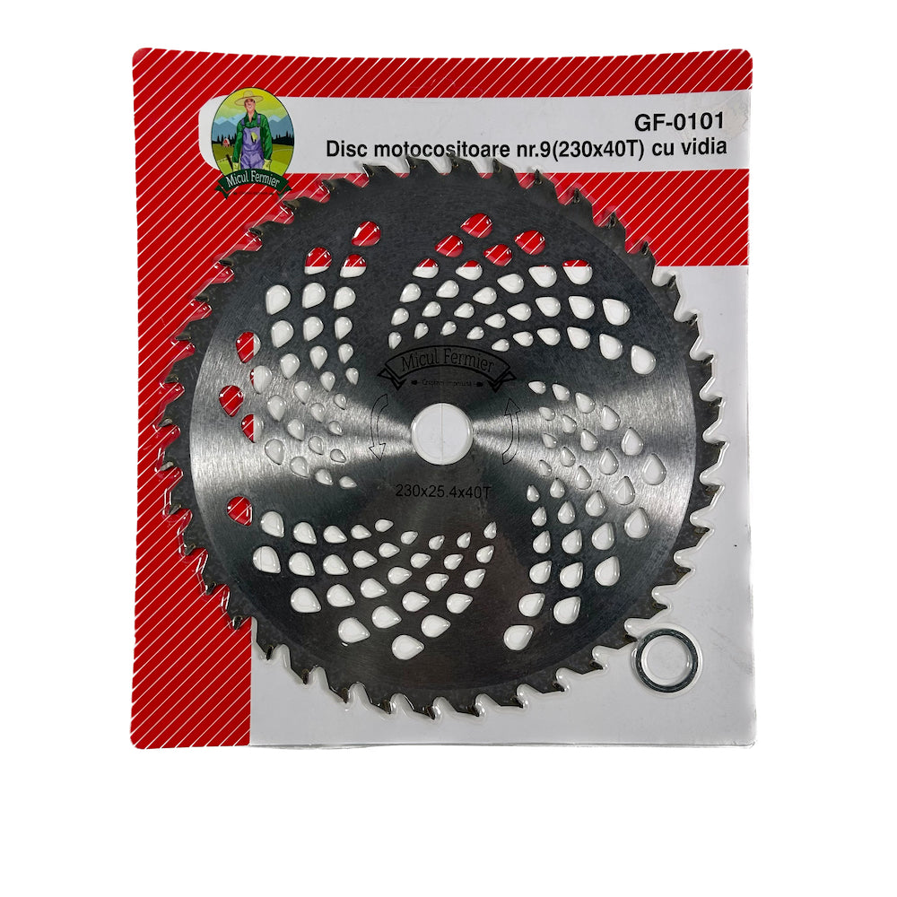 Disc Motocositoare Nr 9/230 Cu Vidia Gf-0101, Micul Fermier