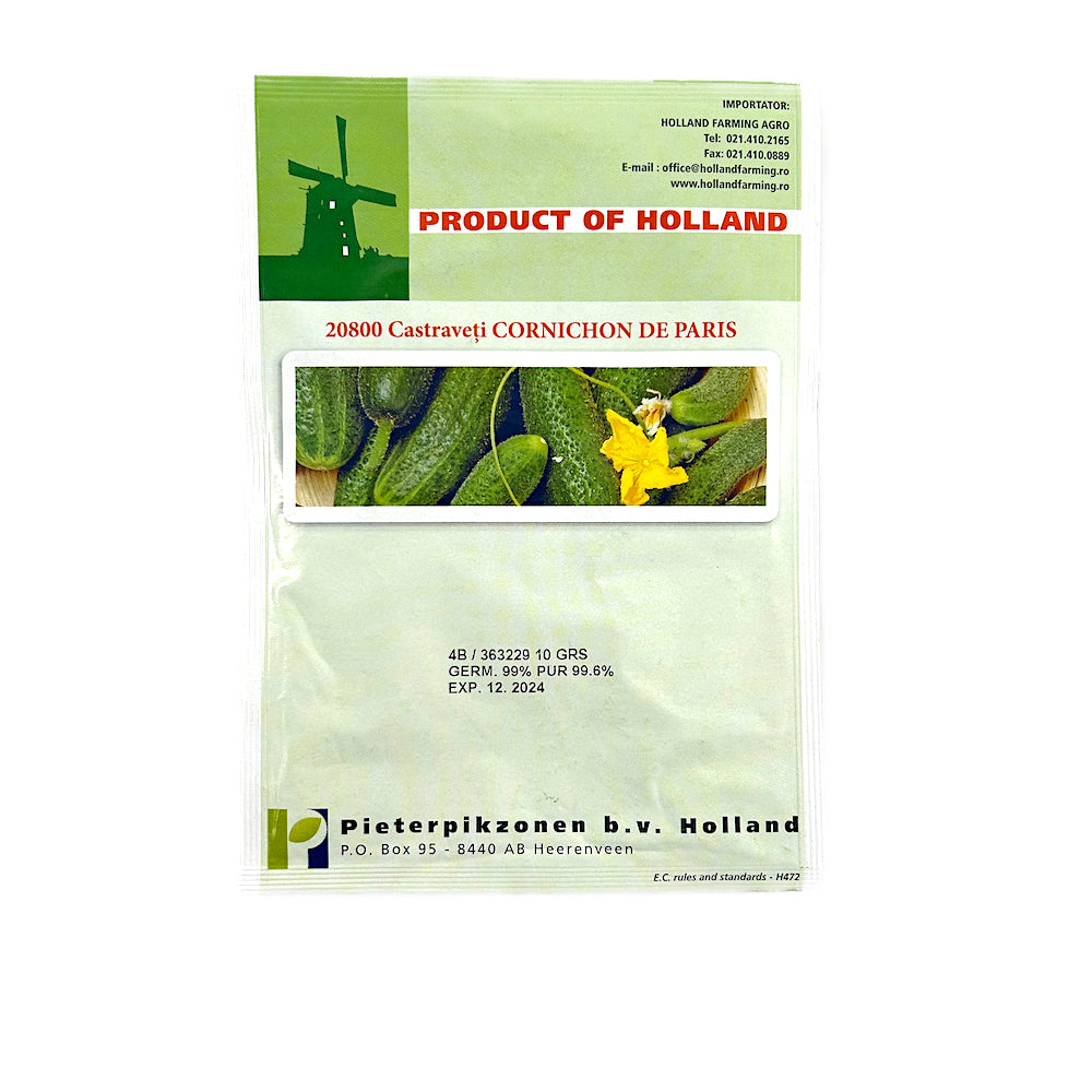 Seminte Castraveti Cornichon De Paris 10 Gr, Holland