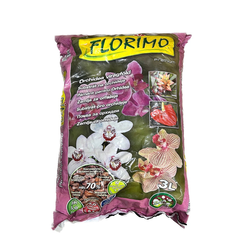 Turba Florimo 3 L, Substrat Orhidee