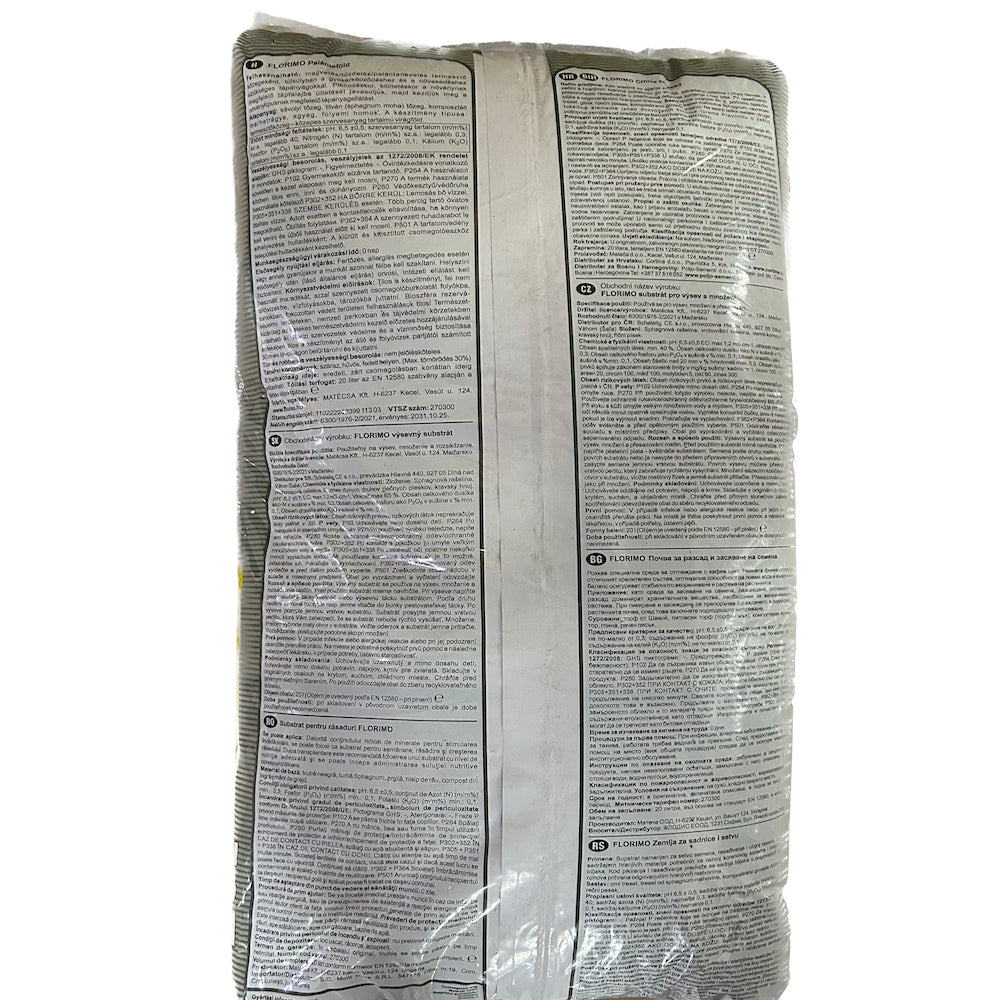 Turba Florimo 20 L, Substrat Pentru Rasaduri