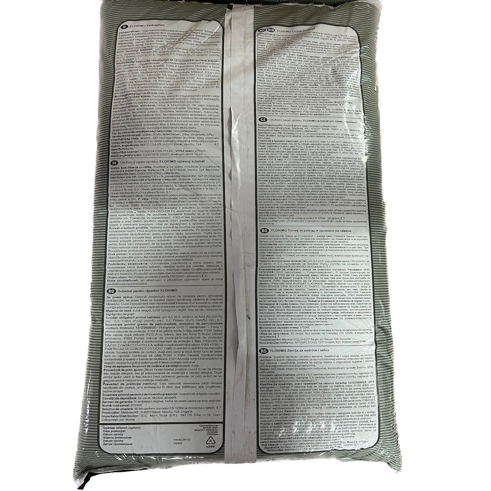 Turba Florimo 50 L, Substrat Pentru Rasaduri
