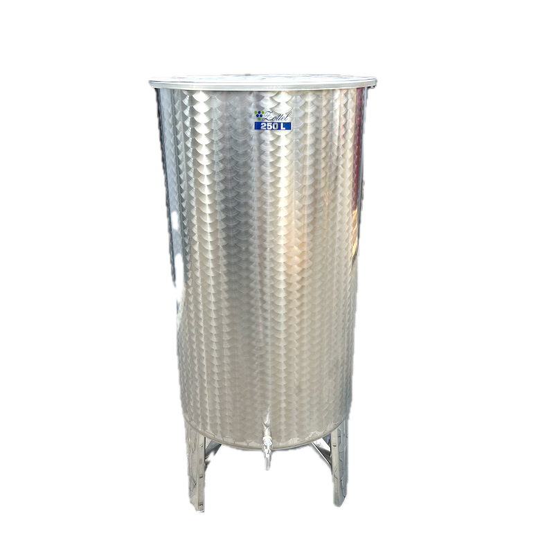 Cisterna Inox 250 L, Zottel, Cu Picioare Sudate