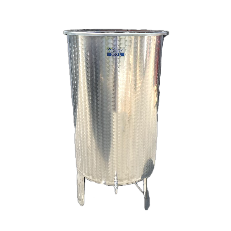 Cisterna Inox 300 L, Zottel, Cu Picioare Sudate