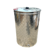 Cisterna Inox Cu Capac De Praf Eco Fpo 150 L, Enotoscana
