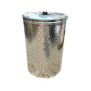 Cisterna Inox Cu Capac De Praf Eco Fpo 300 L, Enotoscana