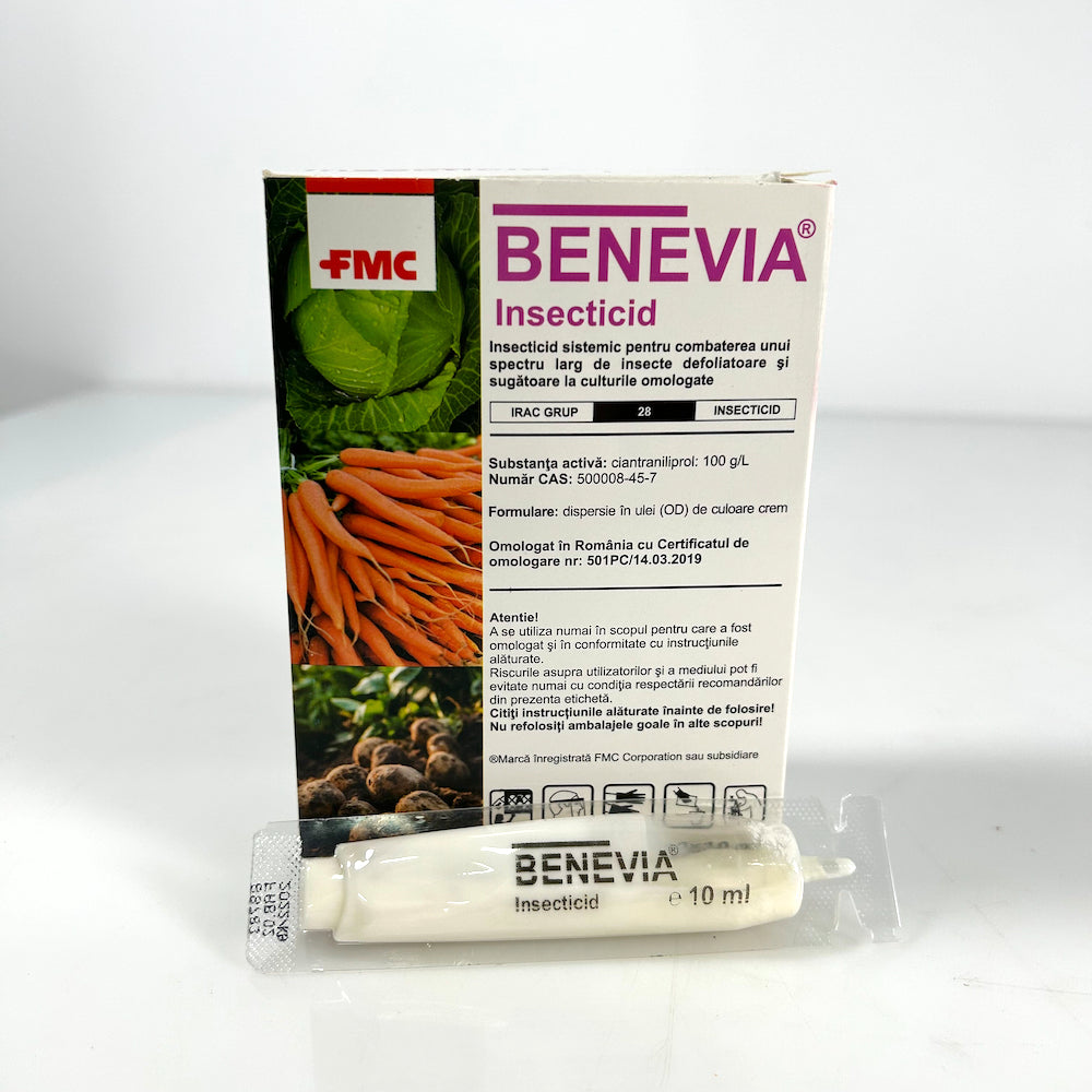 Benevia 10 Ml, Insecticid Sistemic Fmc (Cartof, Ceapa, Usturoi, Morcov, Varza, Conopida, Broccoli, Capsuni)