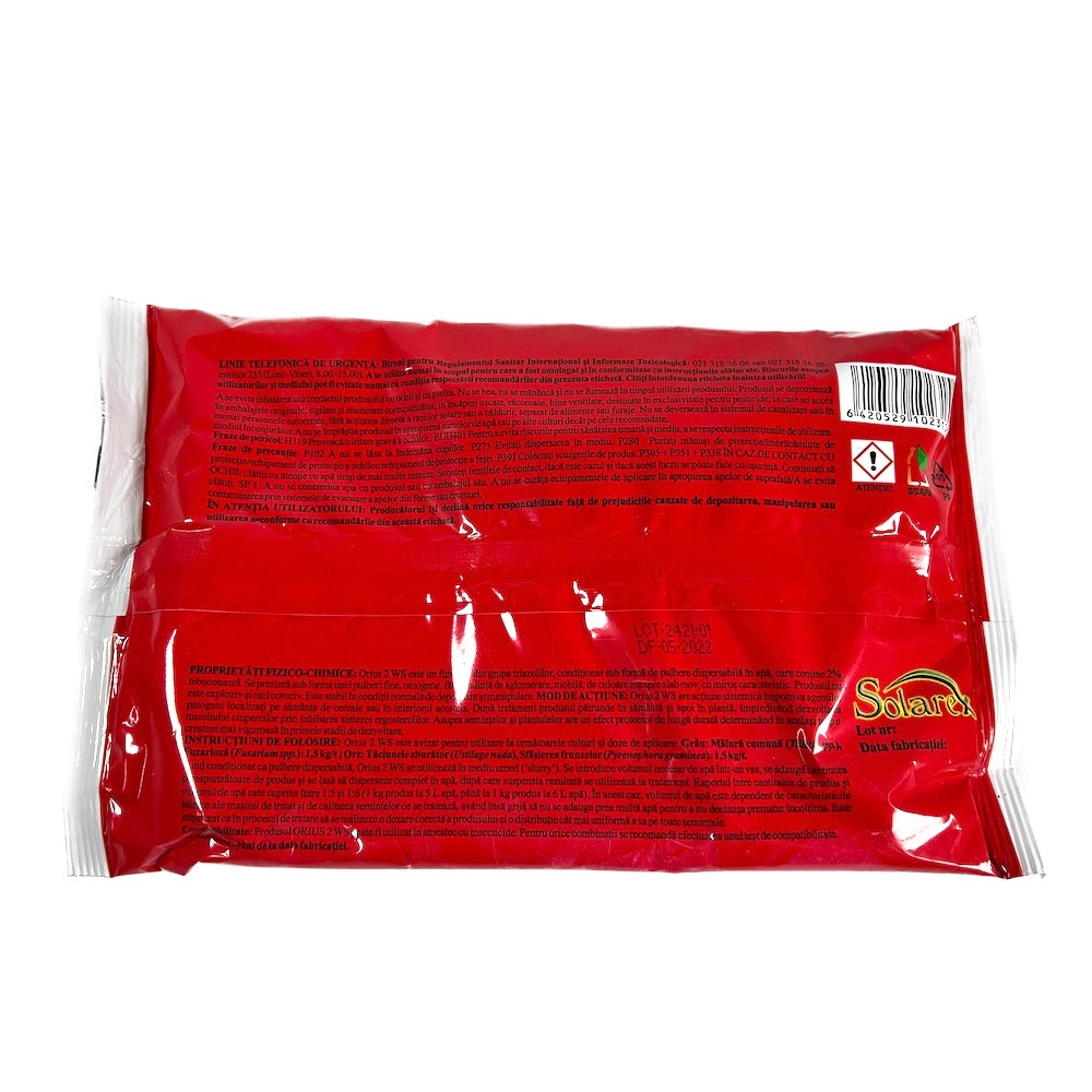 Orius 2Ws 225 Gr, Fungicid, Tratament Samanta, Adama, Sistemic, Grau, Orz, Fuzarioza