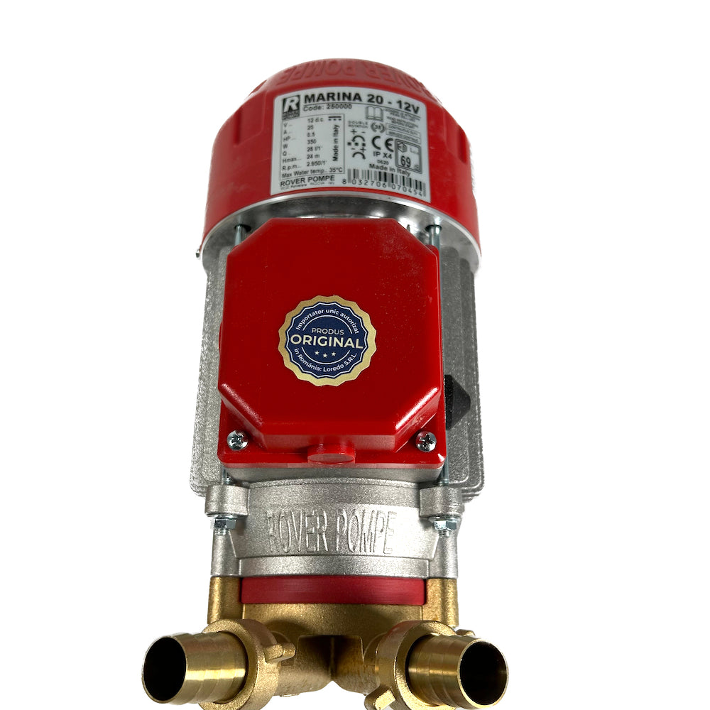 Electropompa Marina 25, 24V, Rover Pompe, Pentru Transvazare Vin Si Lichide Alimentare, Se Poate Conecta La Baterie Auto
