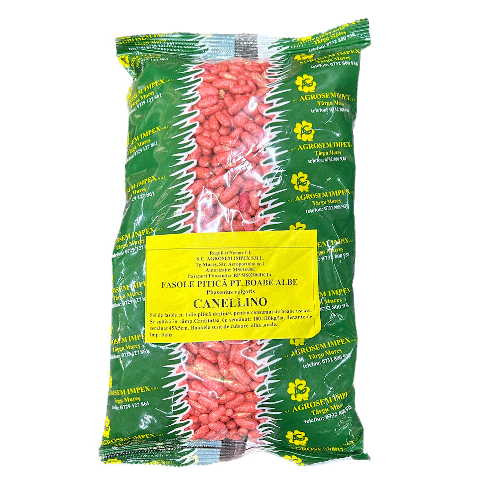 Seminte Fasole Pitica Pentru Boabe Albe Cannelino 1 Kg
