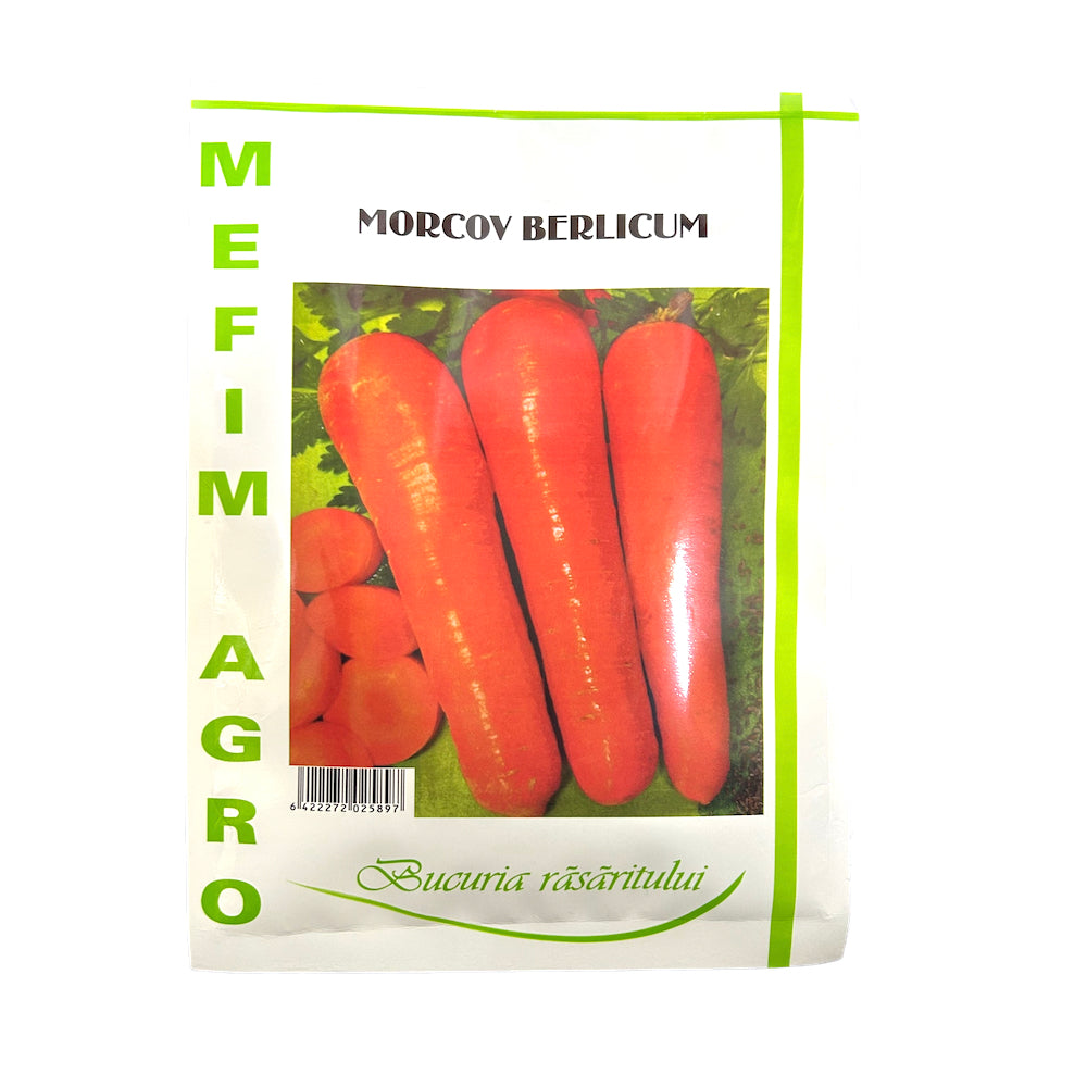 Seminte Morcov Berlicum 50 Gr, Mefim Agro