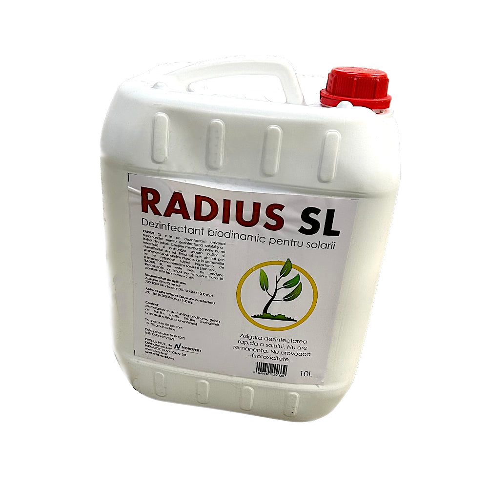 Radius Sl 10 L, Dezinfectant Pentru Sere, Gradini, Solarii, Norofert