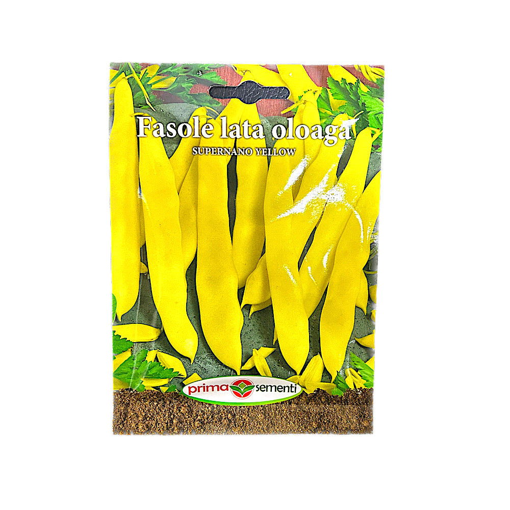 Seminte Fasole Lata Oloaga Supernano Yellow 15 Gr, Prima Sementi