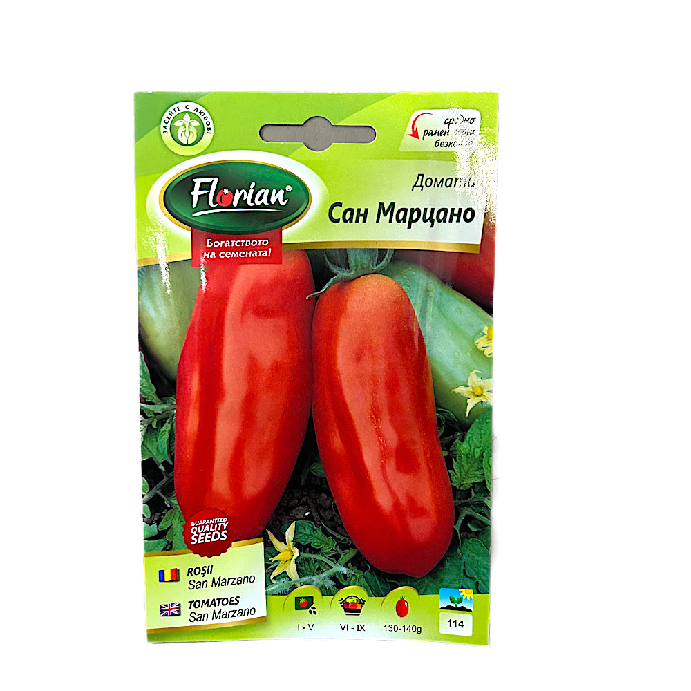 Seminte Tomate San Marzano 0,3 Gr, Florian Bulgaria