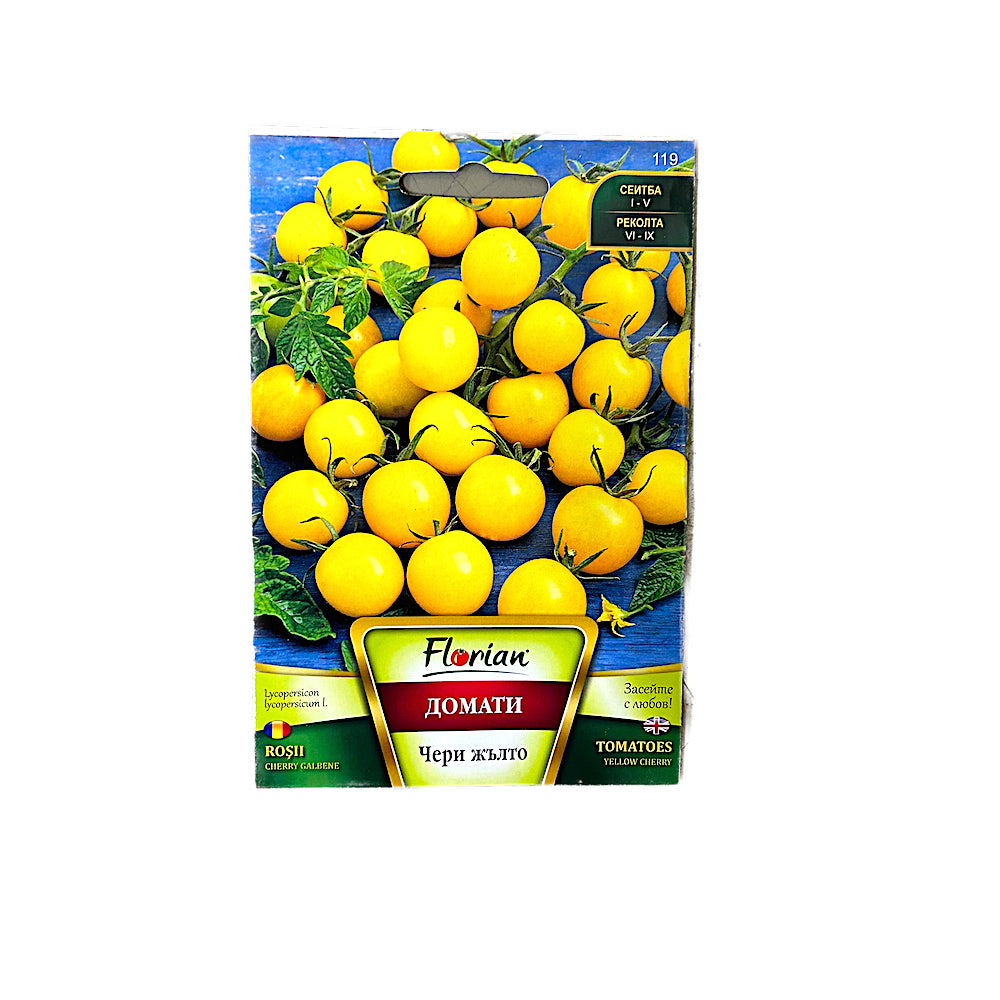 Seminte Tomate Cherry Galbene, 0,3 Gr, Florian Bulgaria