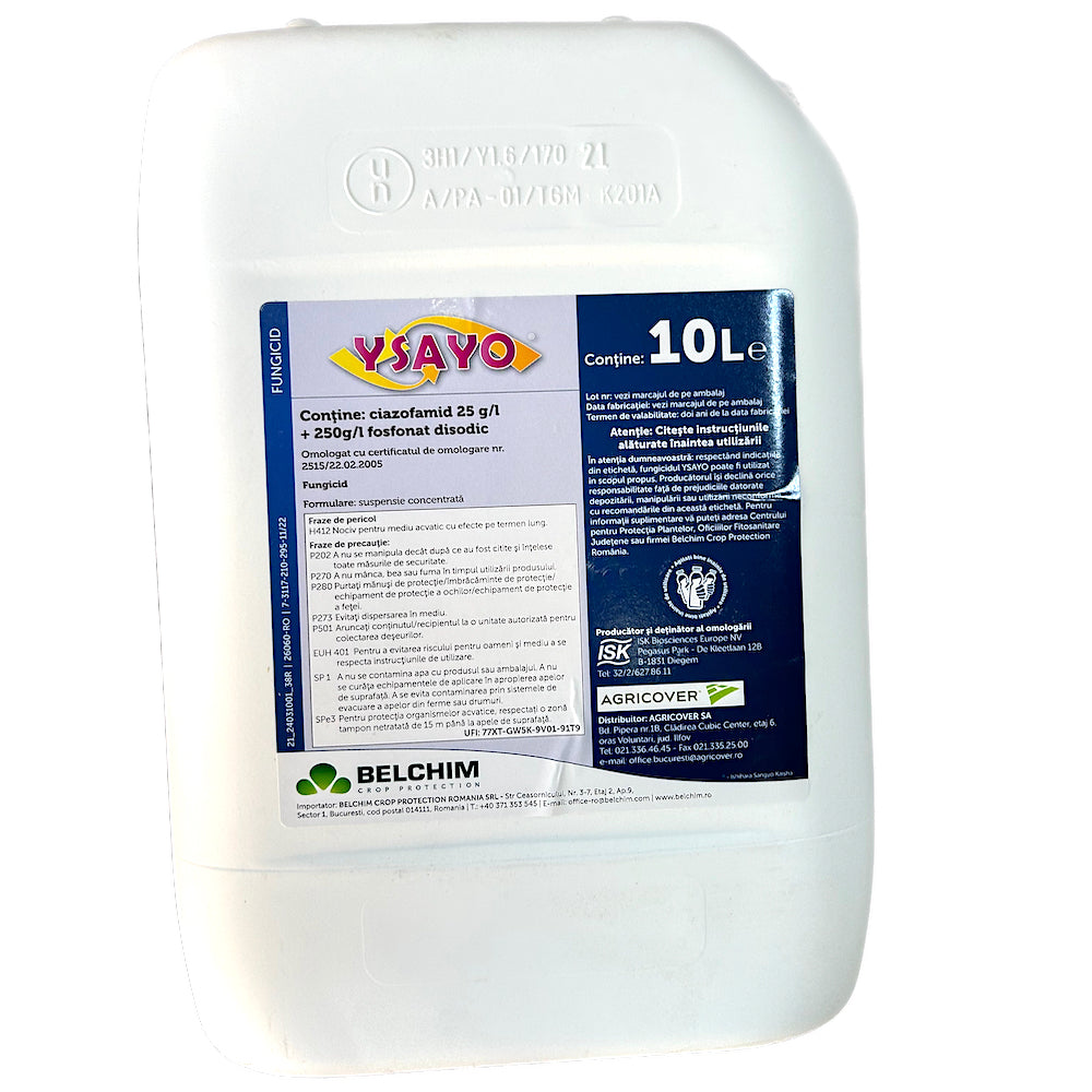 Ysayo Sc 10 L, Fungicid De Contact, Belchim, Mana Vitei De Vie