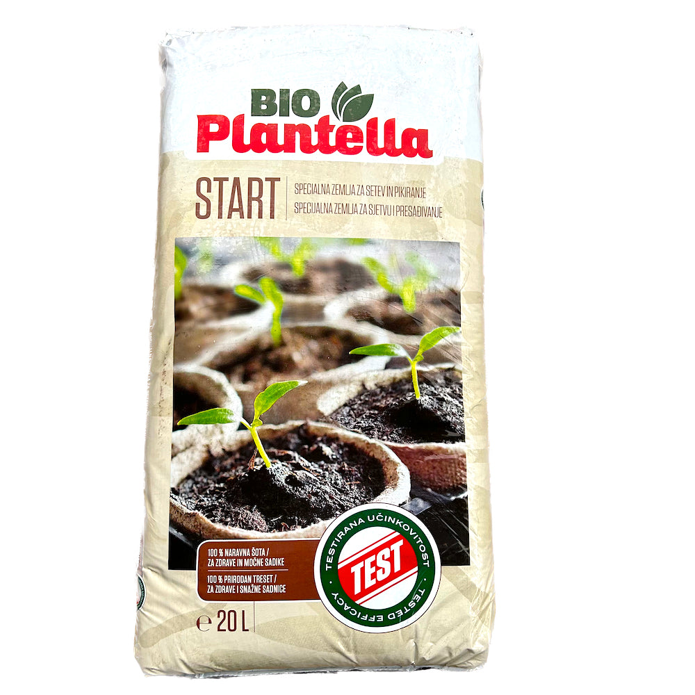Turba Bio Plantella Start 20 L, Turba Pentru Plantare, Transplantare, Rasaduri 