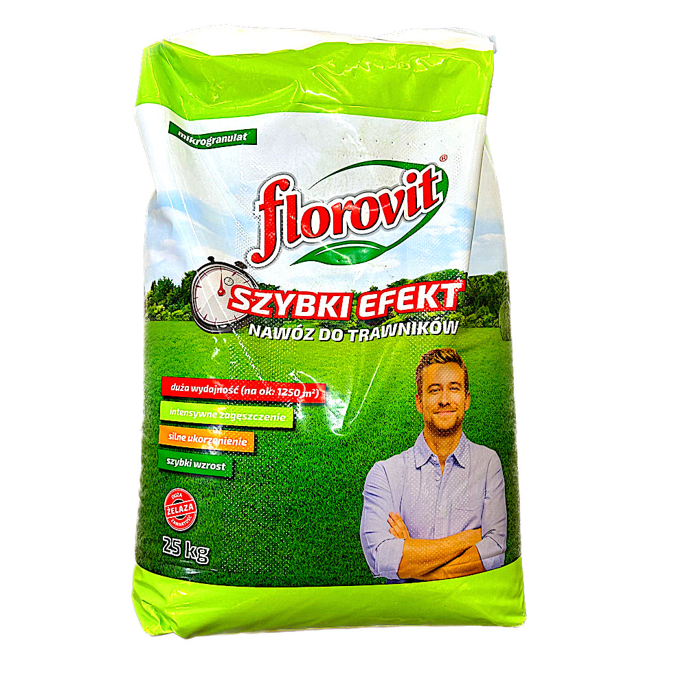 Florovit Ingrasamant Pentru Gazon Cu Efect Rapid 25 Kg