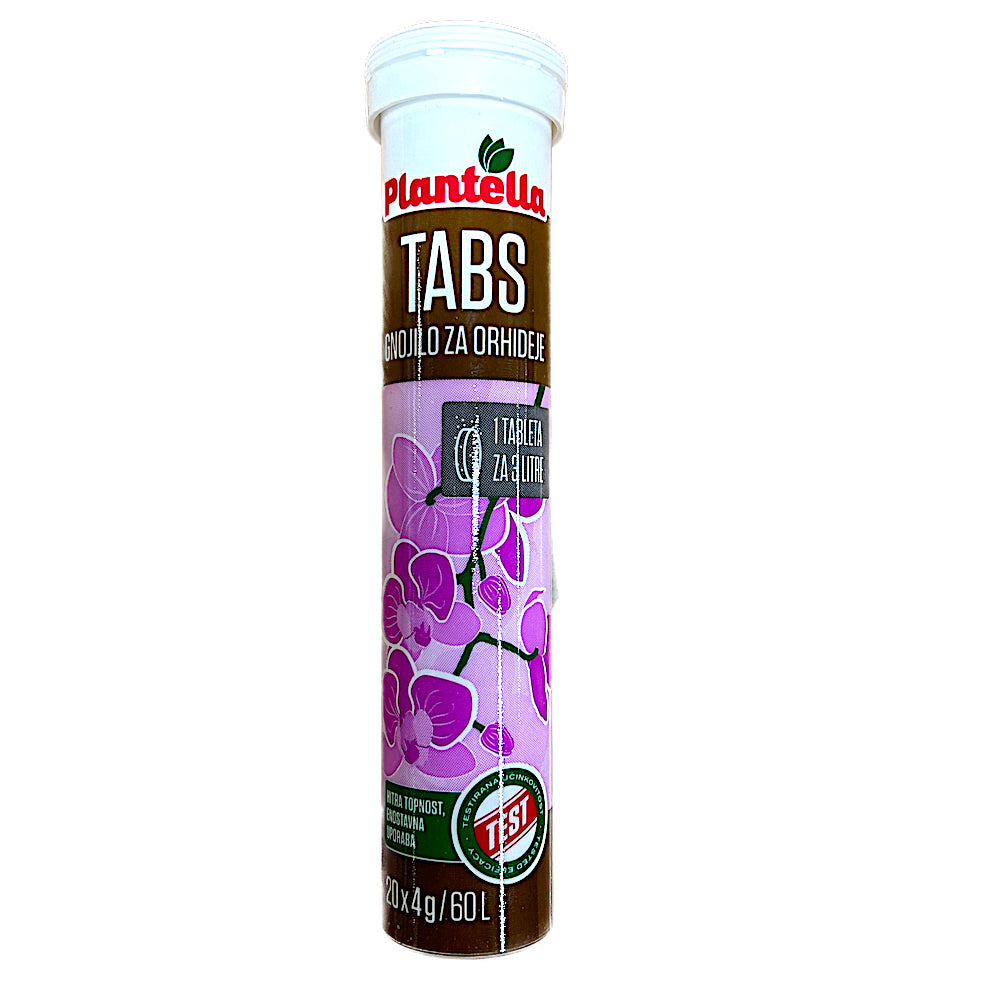 Ingrasamant Pentru Orhidee Plantella Tabs 20X4Gr