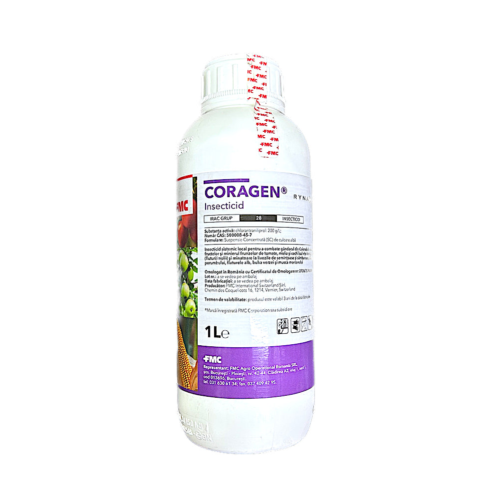Coragen 1 L, Insecticid Sistemic (Cartof, Tomate, Mar, Prun, Vita De Vie, Porumb)