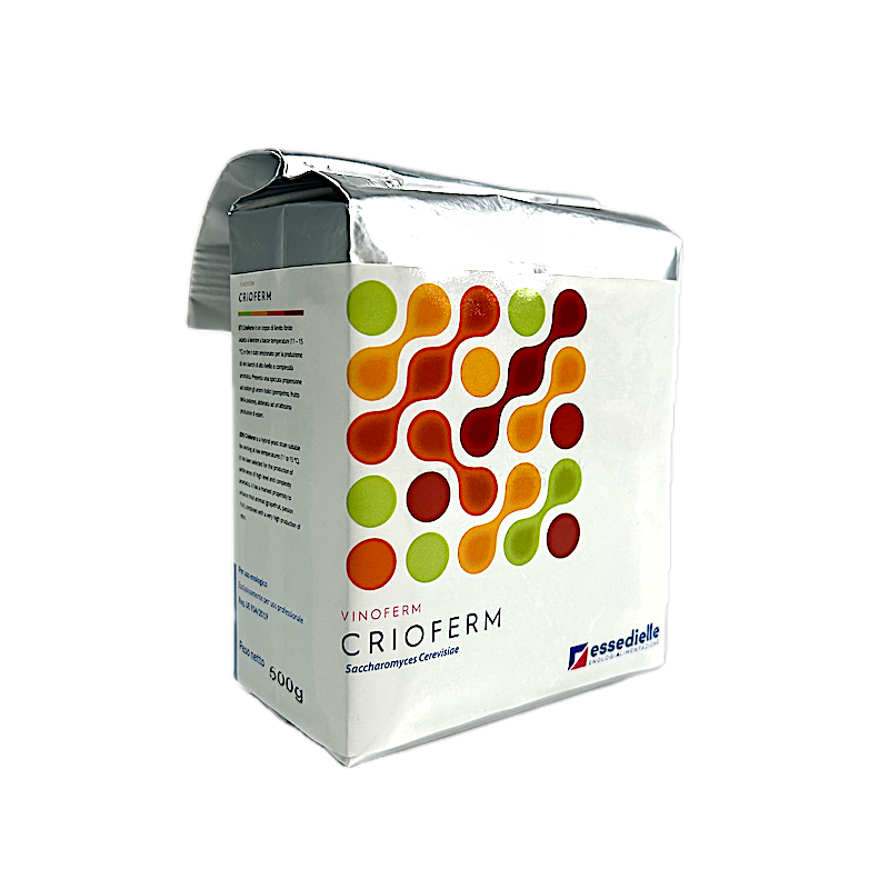 Vinoferm Crioferm 500 Gr, Drojdie Pentru Vin Alb Sau Rosu, Pentru Temperaturi Scazute, Essedielle