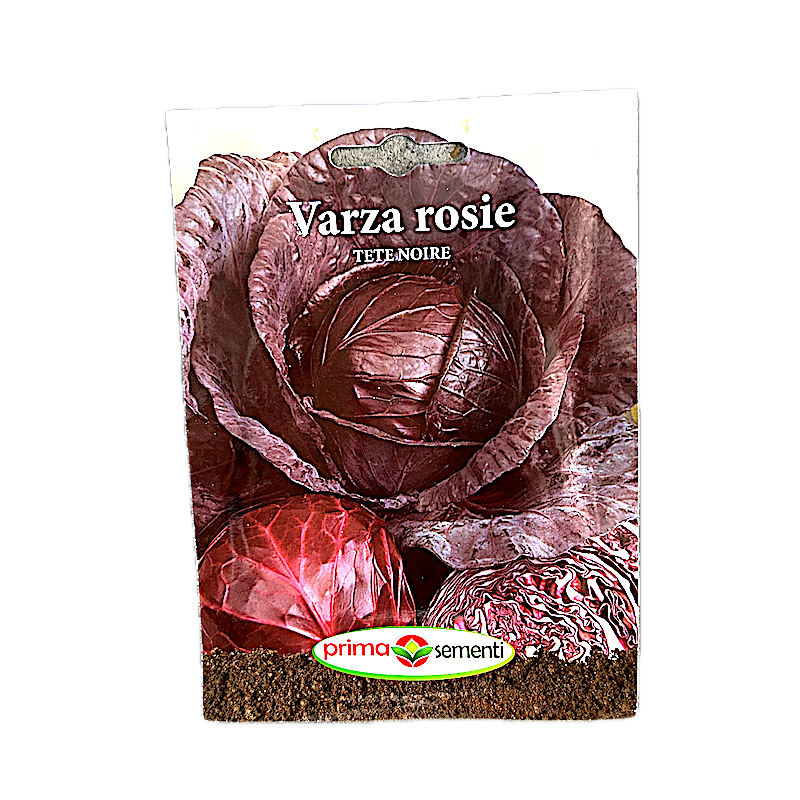 Seminte Varza Rosie Tete Noire 5 Gr, Prima Sementi