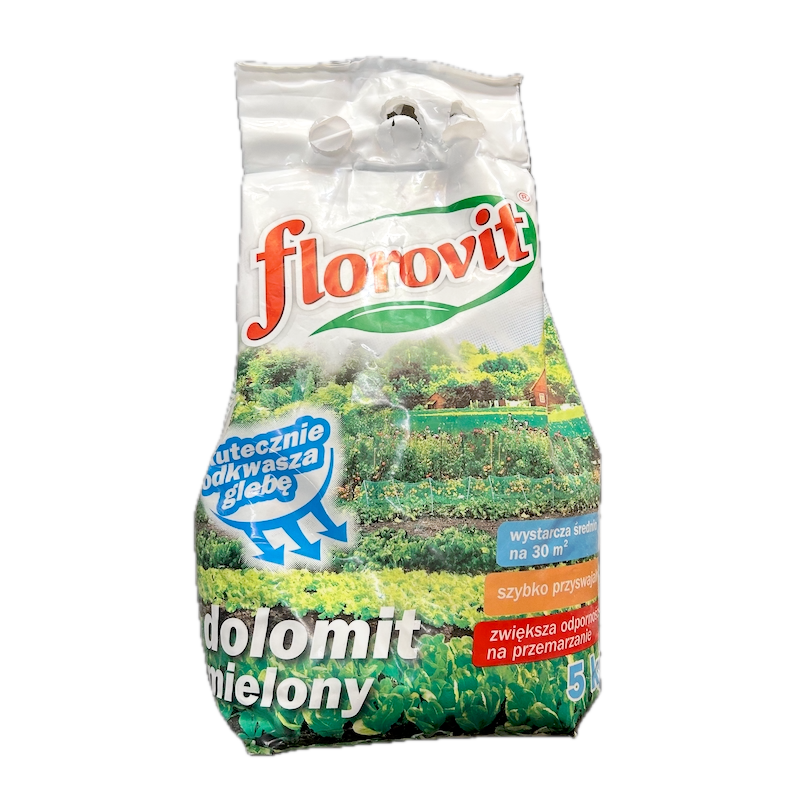 Florovit Dolomita 5 Kg, Ingrasamant/Ameliorator Sol