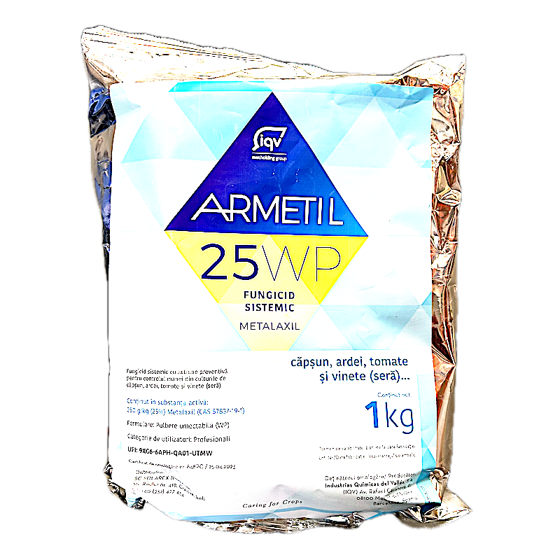 Armetil 25Wp 1 Kg, Fungicid Sistemic, Mana (Capsun, Ardei, Tomate, Vinete)