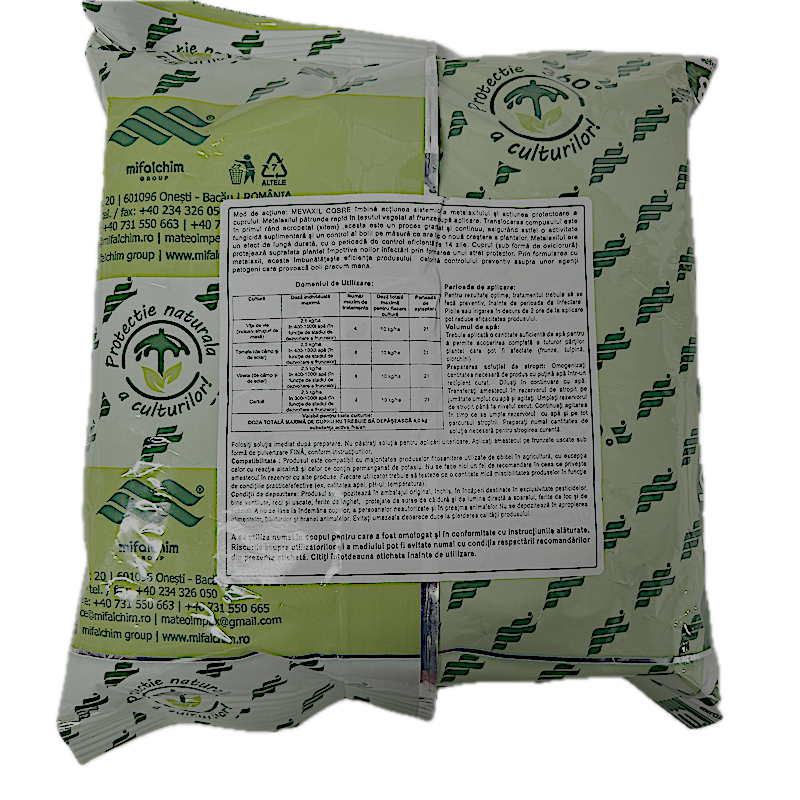 Mevaxil Cobre 500 Gr, Fungicid Sistemic Si De Contact, Mana (Vita De Vie, Tomate, Cartof)