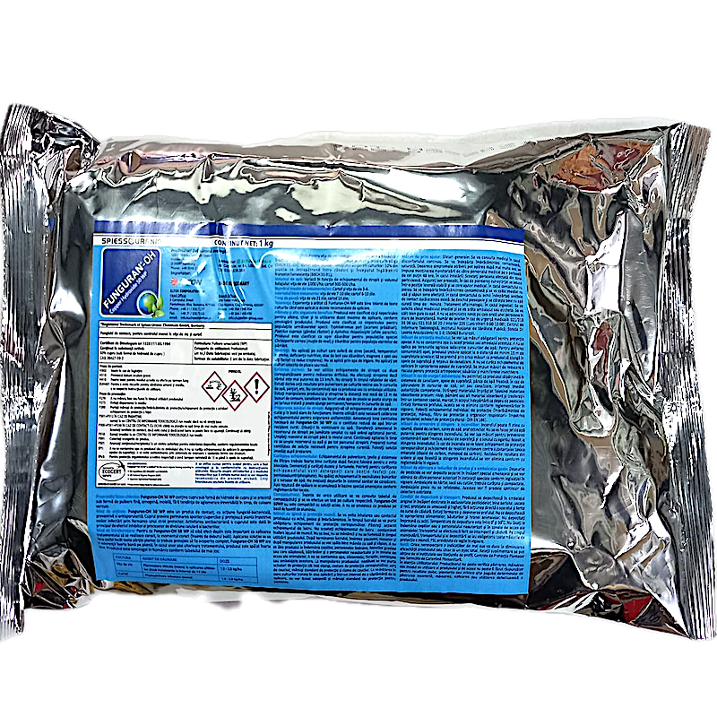 Funguran Oh50Wp 1 Kg Fungicid Cupric De Contact (Vita De Vie, Cartof, Tomate, Sfecla Zahar, Hamei, Castraveti, Mar, Par, Gutui, Fasole)
