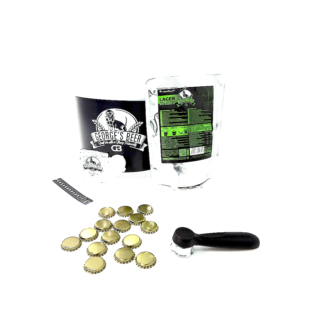 Kit Bere George's Beer Lager Pentru 5 L (Include Malt)