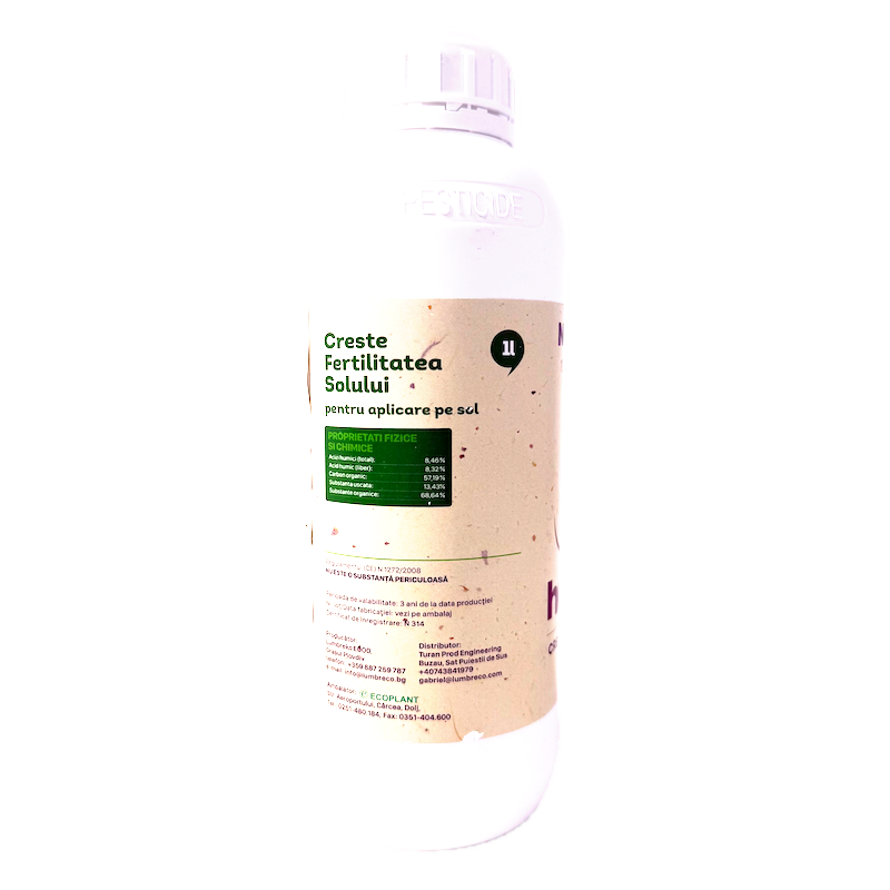 Humeco Plus 1L, Fertilizant Organic Pentru Fertirigare