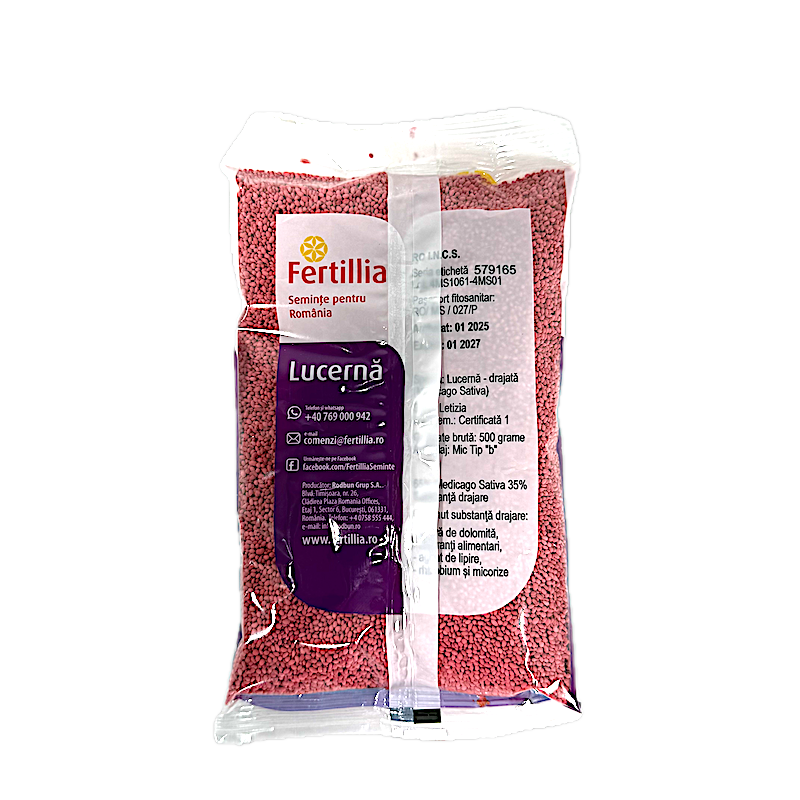 Seminte Lucerna Letizia 500 Gr Fertillia