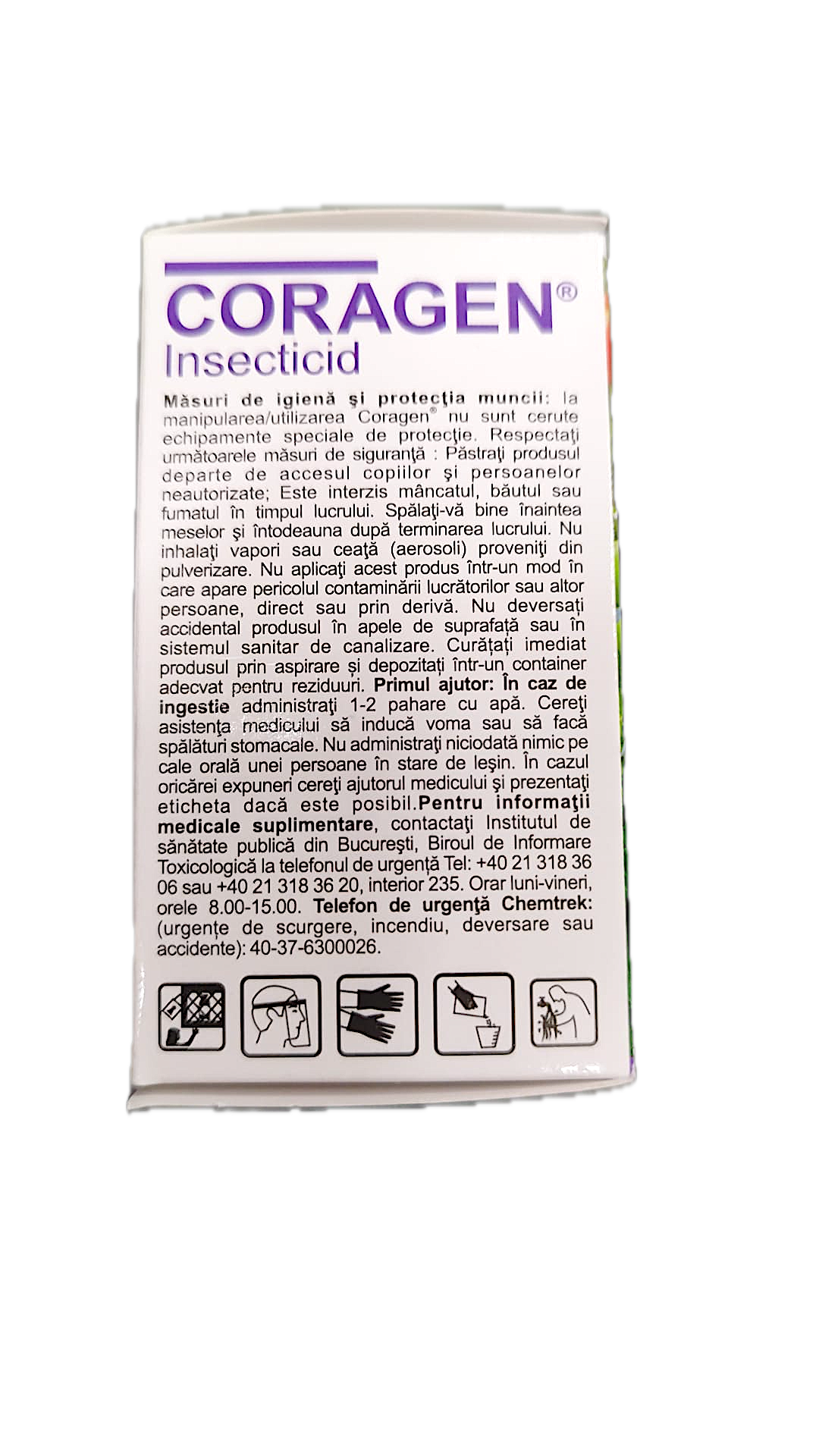 Coragen 100 Ml Insecticid Sistemic (Cartof, Tomate, Mar, Prun, Vita De Vie, Porumb)