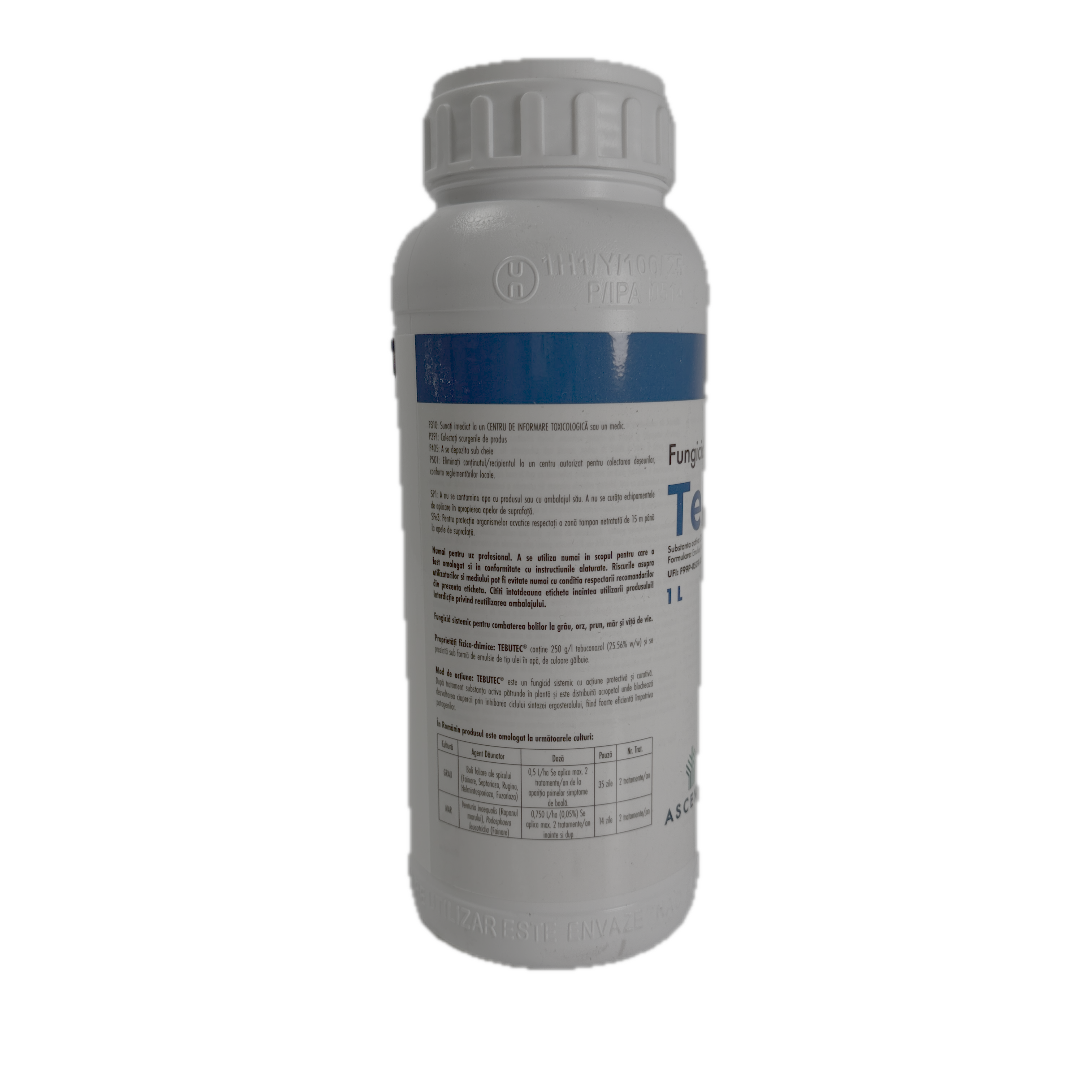 Tebutec 1L, fungicid sistemic, Ascenza, tebuconazol