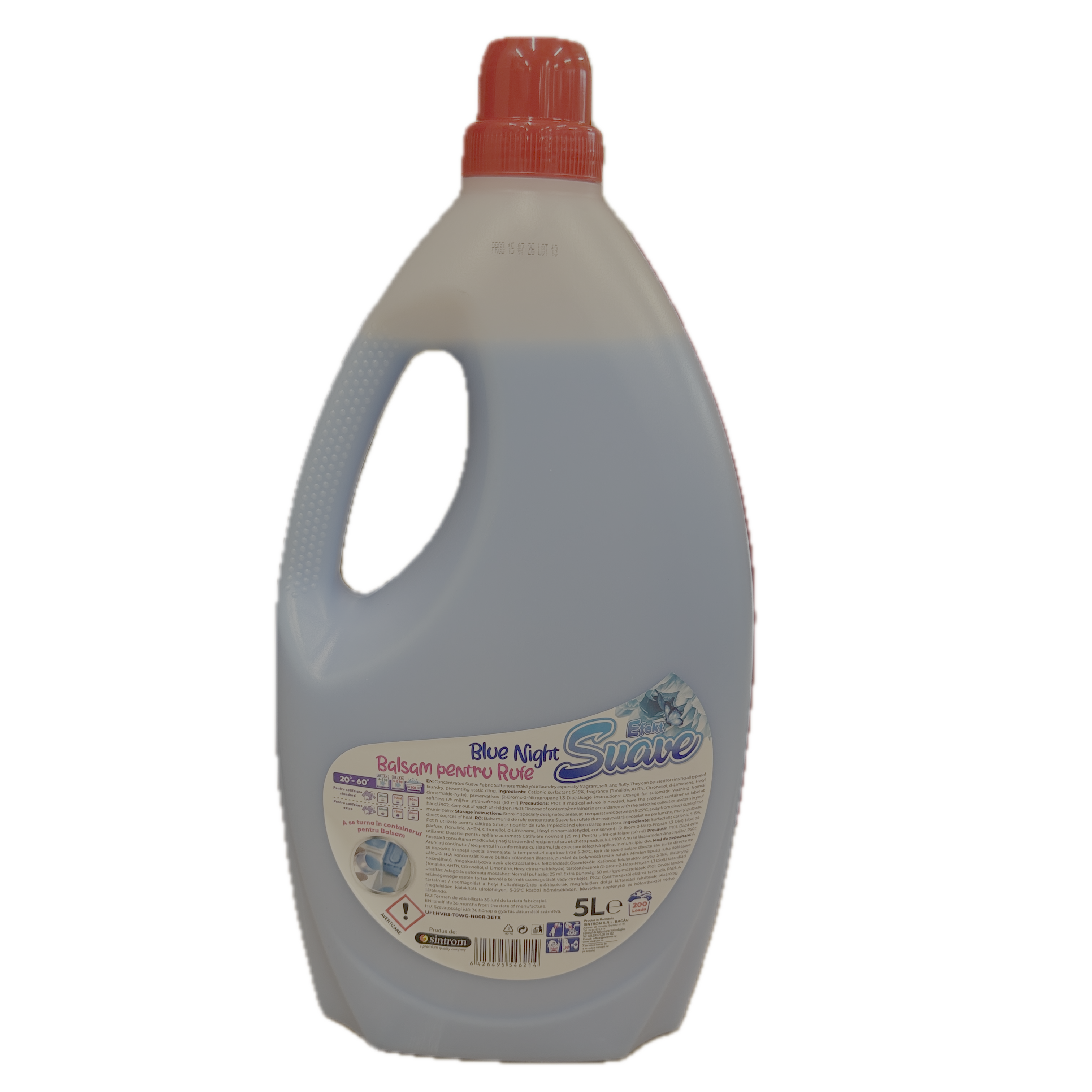 Efekt Suave balsam rufe Blue Night 5L, 200 spalari