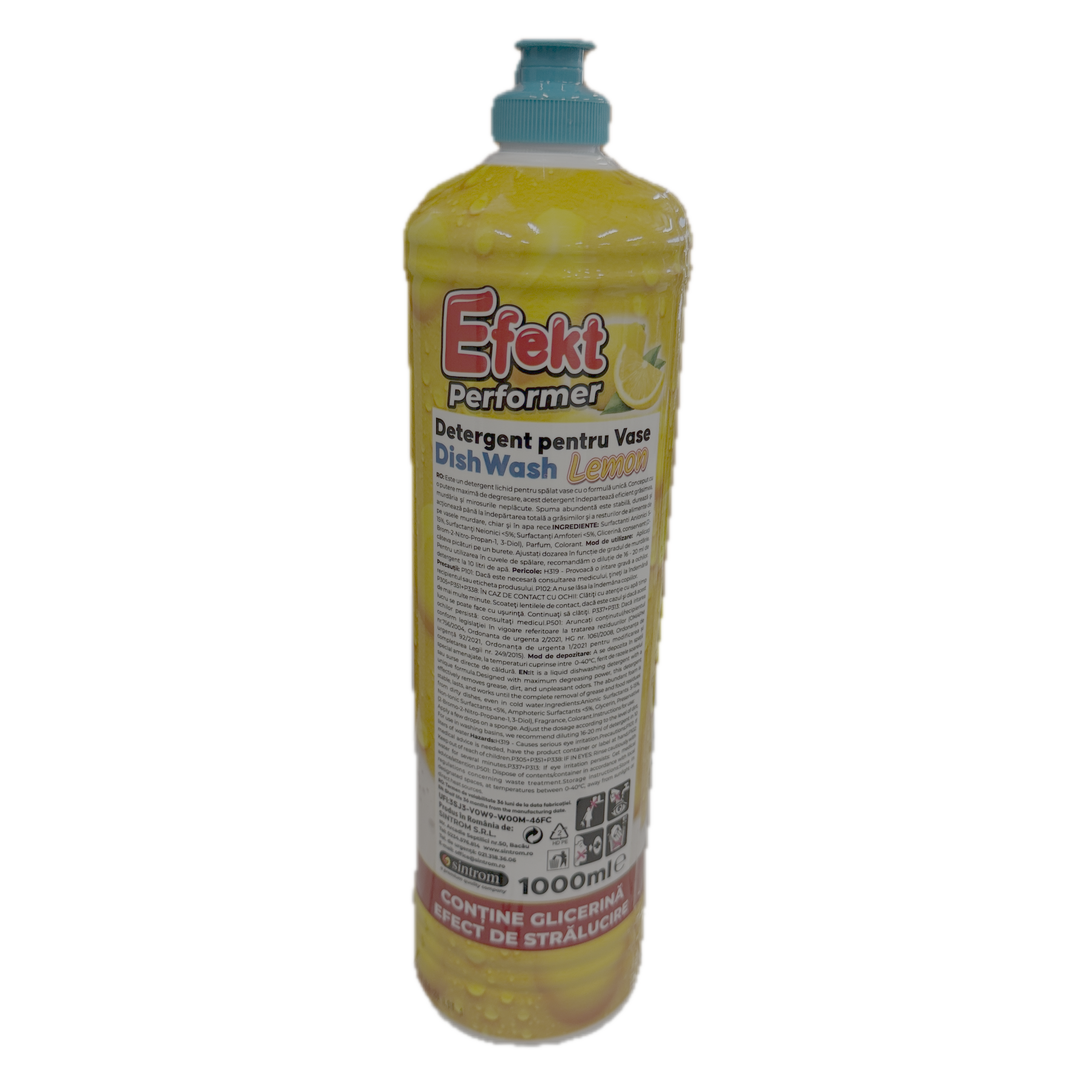 Efekt detergent vase Lemon 1L