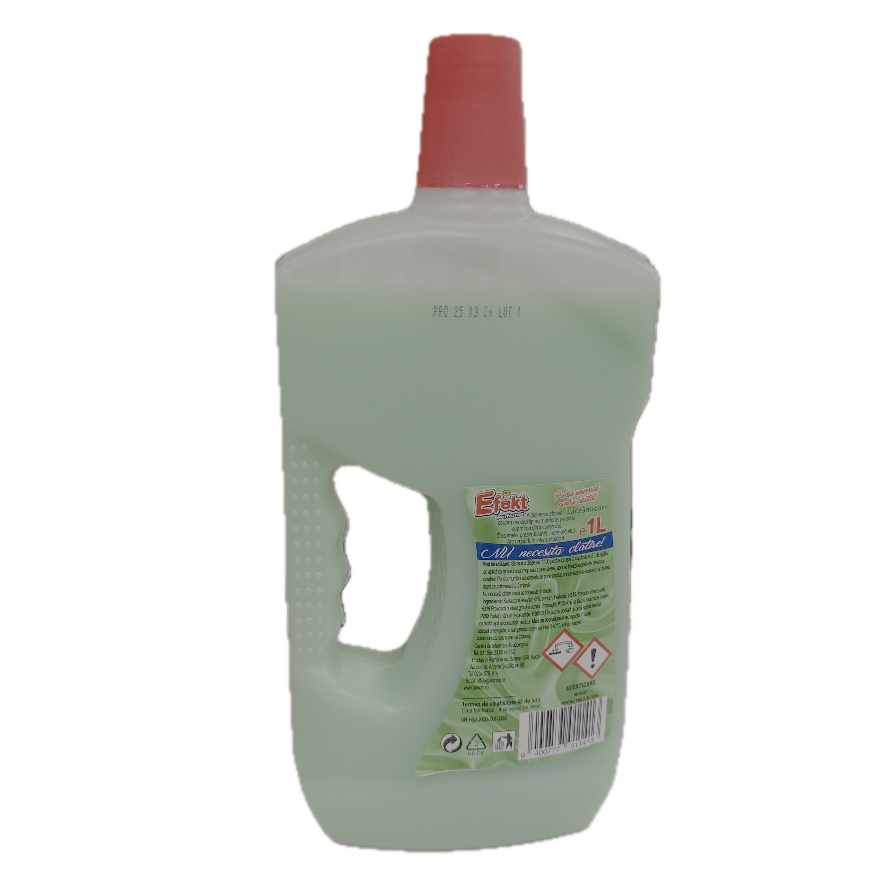 Efekt solutie curatare gresie/faianta Lacramioare 1L