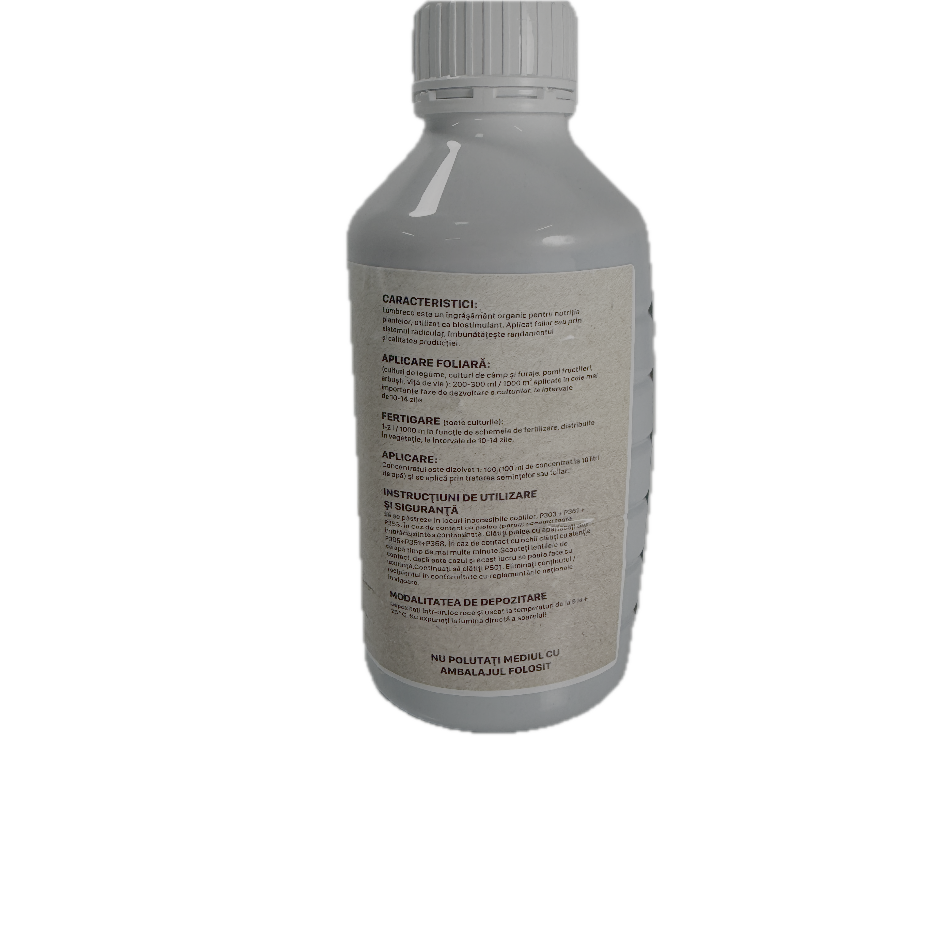 Lumbreco 1L, ingrasamant organic universal