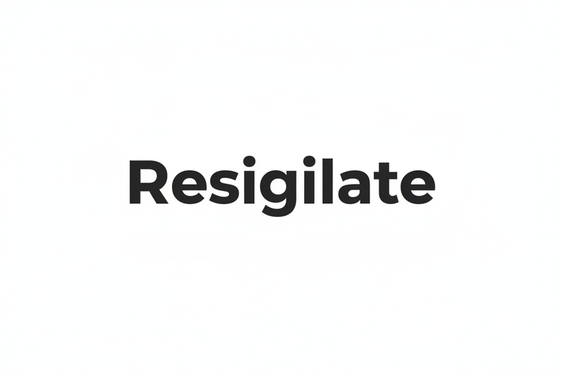 Resigilate