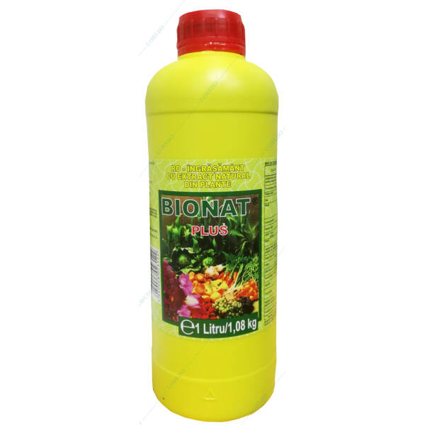 Bionat Plus 1L ingrasamant foliar (vita de vie, legume, cereale, pomi fructiferi) INGRASAMINTE 2023-09-30