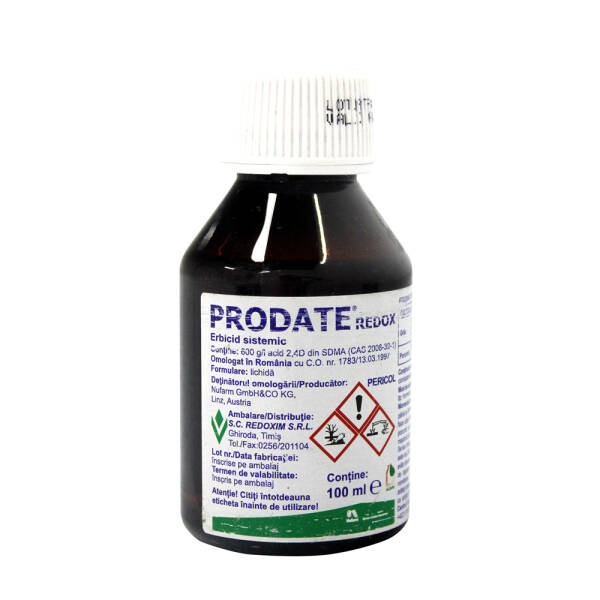 Prodate Redox 100 ml, erbicid sistemic postemergent porumb/ grau, Nufarm, buruieni dicotiledonate anuale si perene Erbicide 2023-09-30